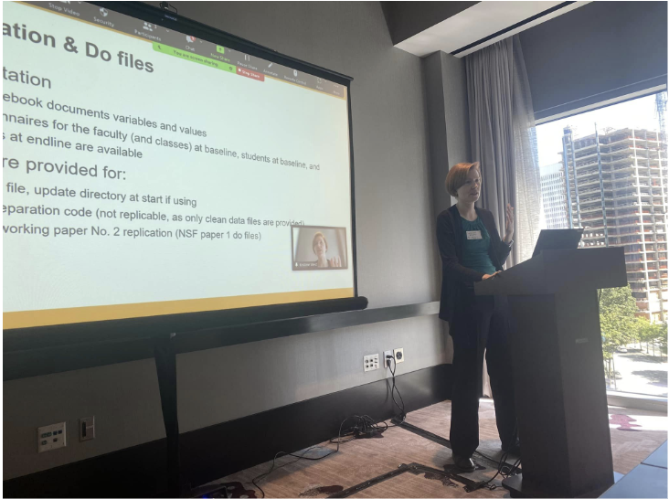 Presentation being held at the Relevance, Belonging and Growth Mindset (RBG) Mini Conference