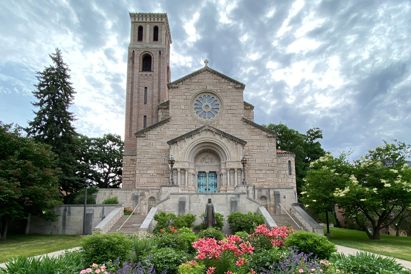 Our Lady of Victory Chapel on St. Catherine University's St. Paul, MN campus