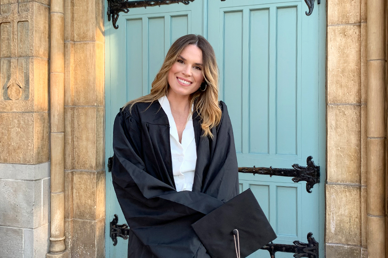 St. Kate's graduate Hannah Carroll-Kinder