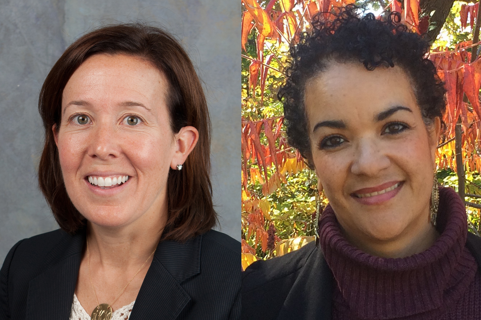 Dr. Amy Kelly (left) and Dr. Suzanne Burke-Lehman (right)