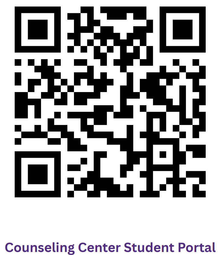 Counseling Center Student Portal QR Code