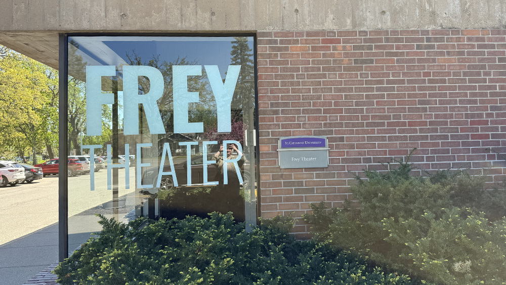 outside of Frey Theater