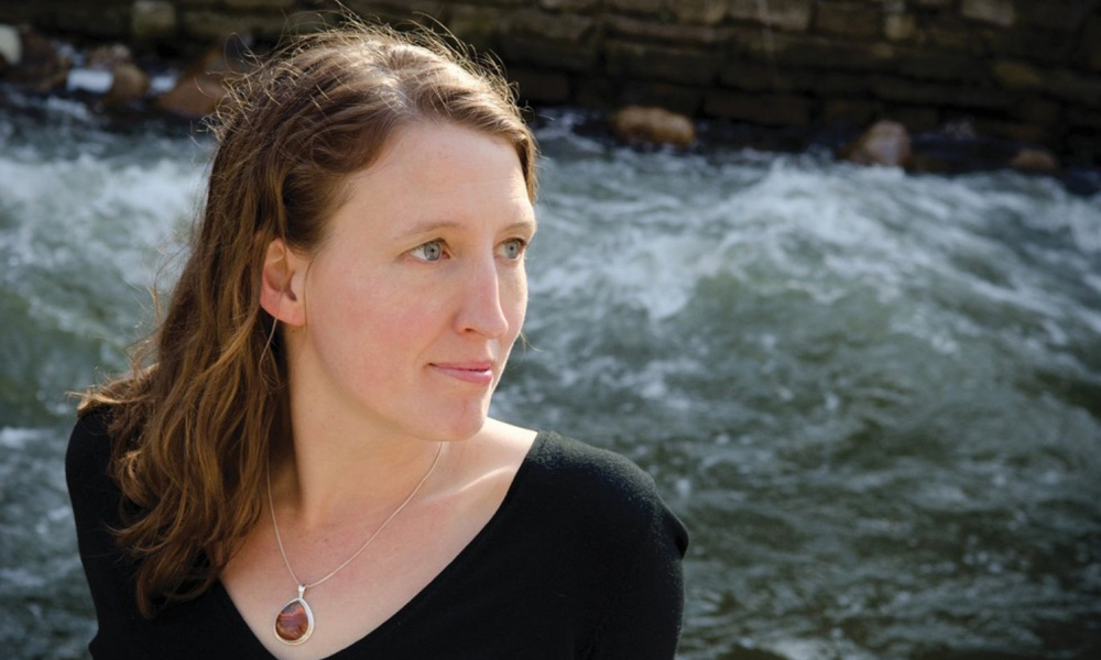 Kelly Barnhill '96 won the 2017 Newbery Medal, the highest U.S. award in children's literature. Photo courtesy of COMPAS.