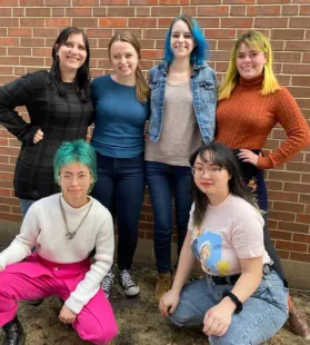 Carol Mager’s 2019 Draping and Creative Design students
