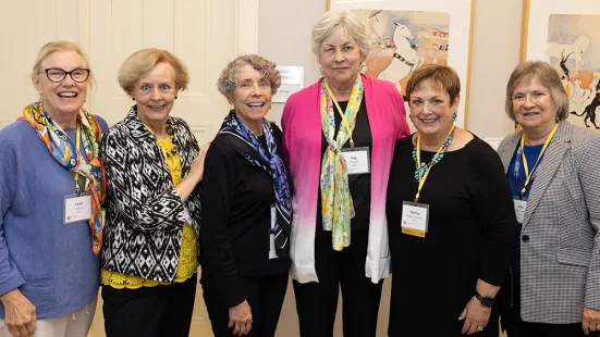 Alumni gather for a photo at Reunion 2022.