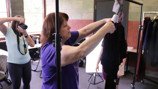 Photographing garments