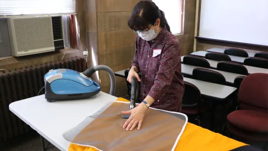 Vacuuming garments