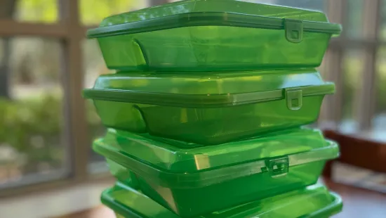 Reusable green dining containers