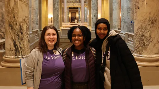 Students at the Capitol