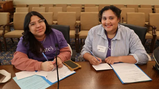 Students at the Capitol for Day at the Capitol