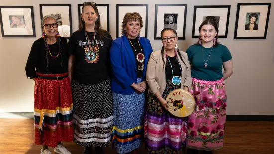 The Aunties storytellers before they took to the stage
