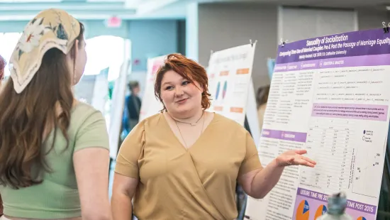 Research poster presentation 