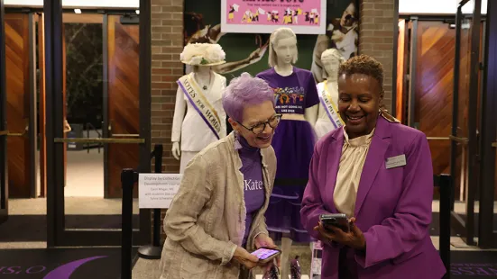 Fashion designs and President Evans