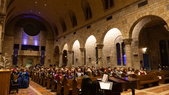 Prayer service in the Chapel during the 2024 Feast of Saint Catherine celebration