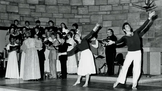 People performing in the Chapel.
