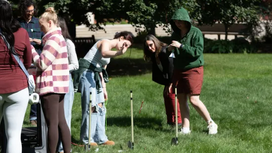 The balloon launch utilized equipment to monitor the atmosphere, made available to St. Kate's by the National Eclipse Ballooning Project.