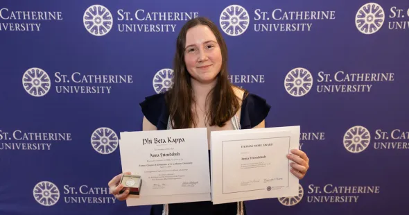 Anna Friendshuh, Kappa Gamma Pi inductee