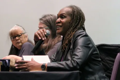 Andrea Jenkins, contributing author to the book A Good Time for the Truth