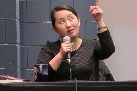 Kao Kalia Yang, contributing author to the book A Good Time for the Truth