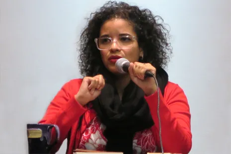 Venessa Fuentes, contributing author to the book A Good Time for the Truth