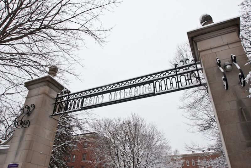 St. Catherine Universityi campus gate
