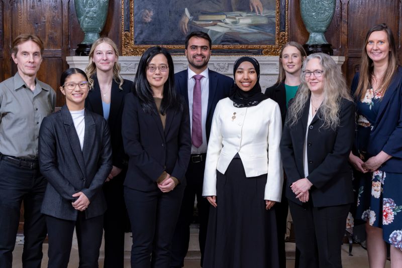 Faculty and students involved in this year's Innovation Scholars program.