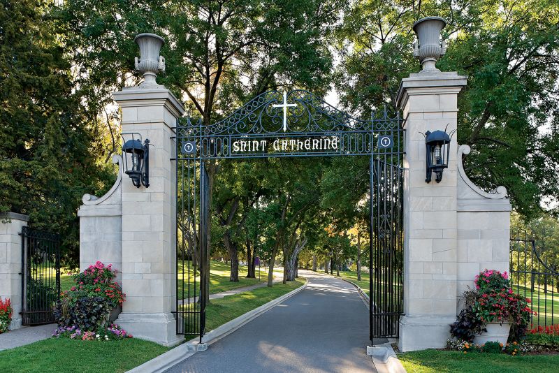 Photo of the St. Kate's Cleveland gates