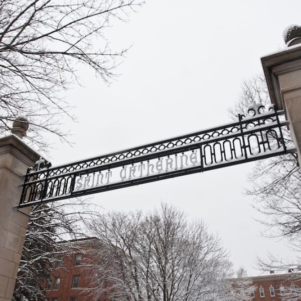 St. Catherine Universityi campus gate