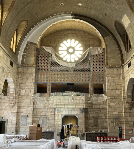Image of chapel wall