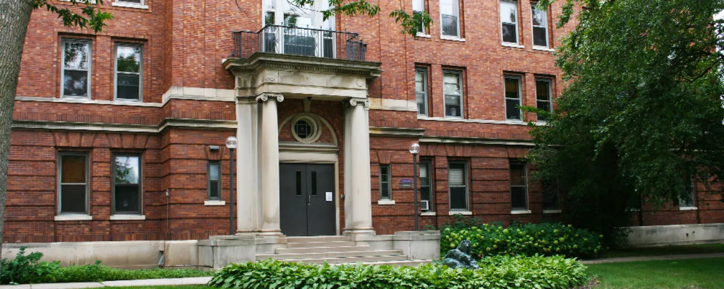 Front of Caecilian Hall