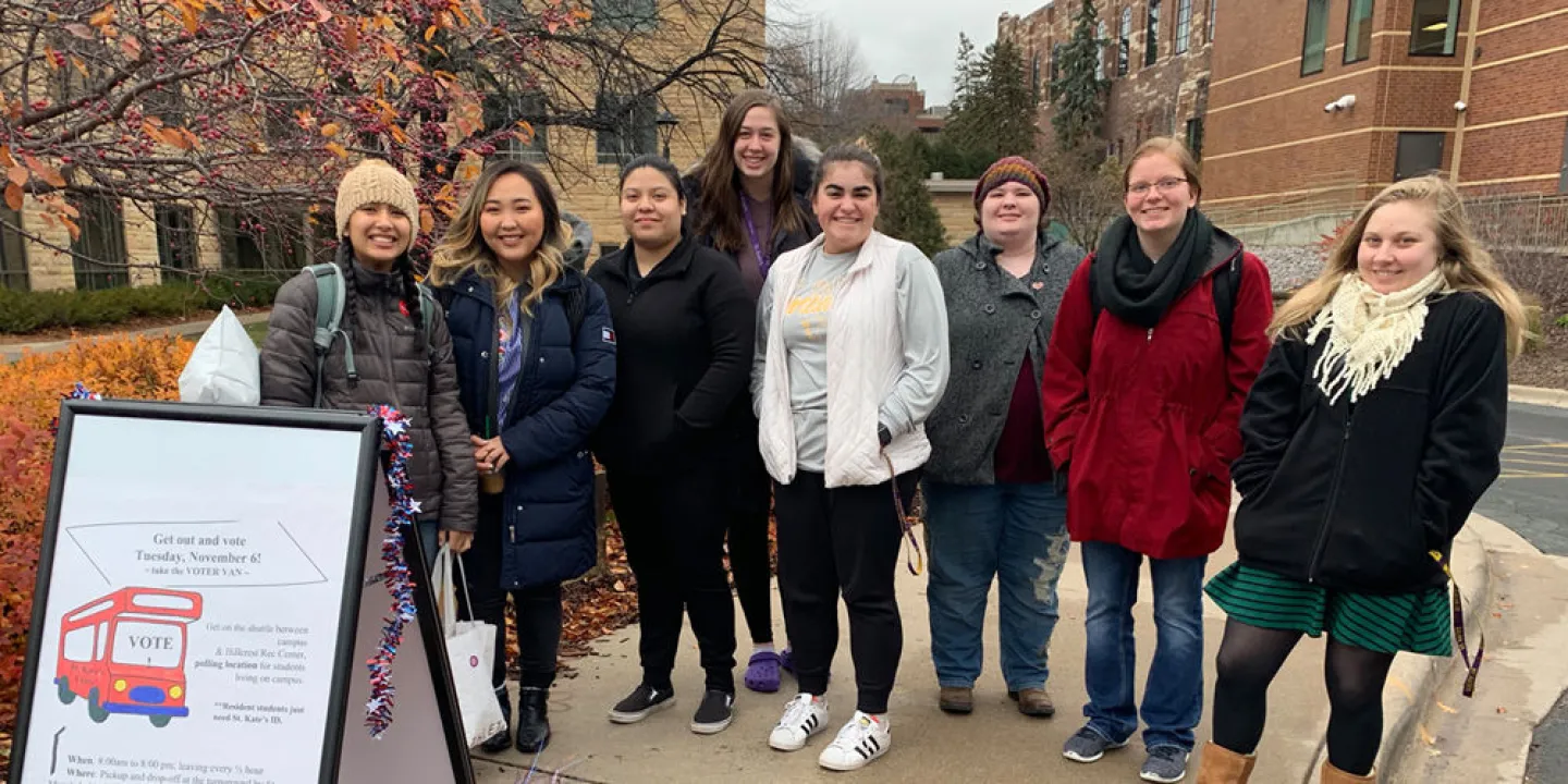 Katies were engaged in elections as voters, advocates and candidates