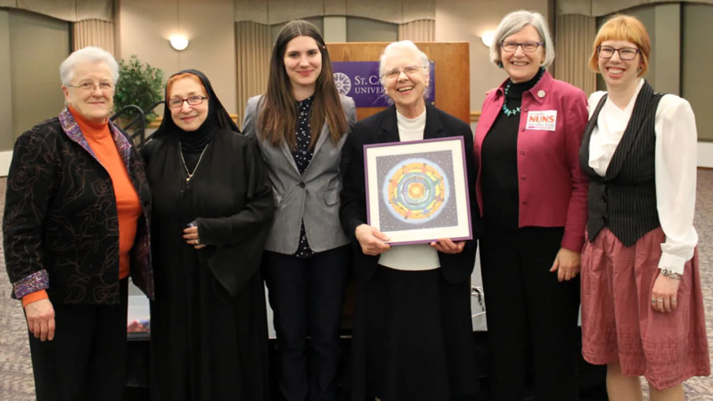 St. Kate's professor honored for leadership in Catholic social teaching