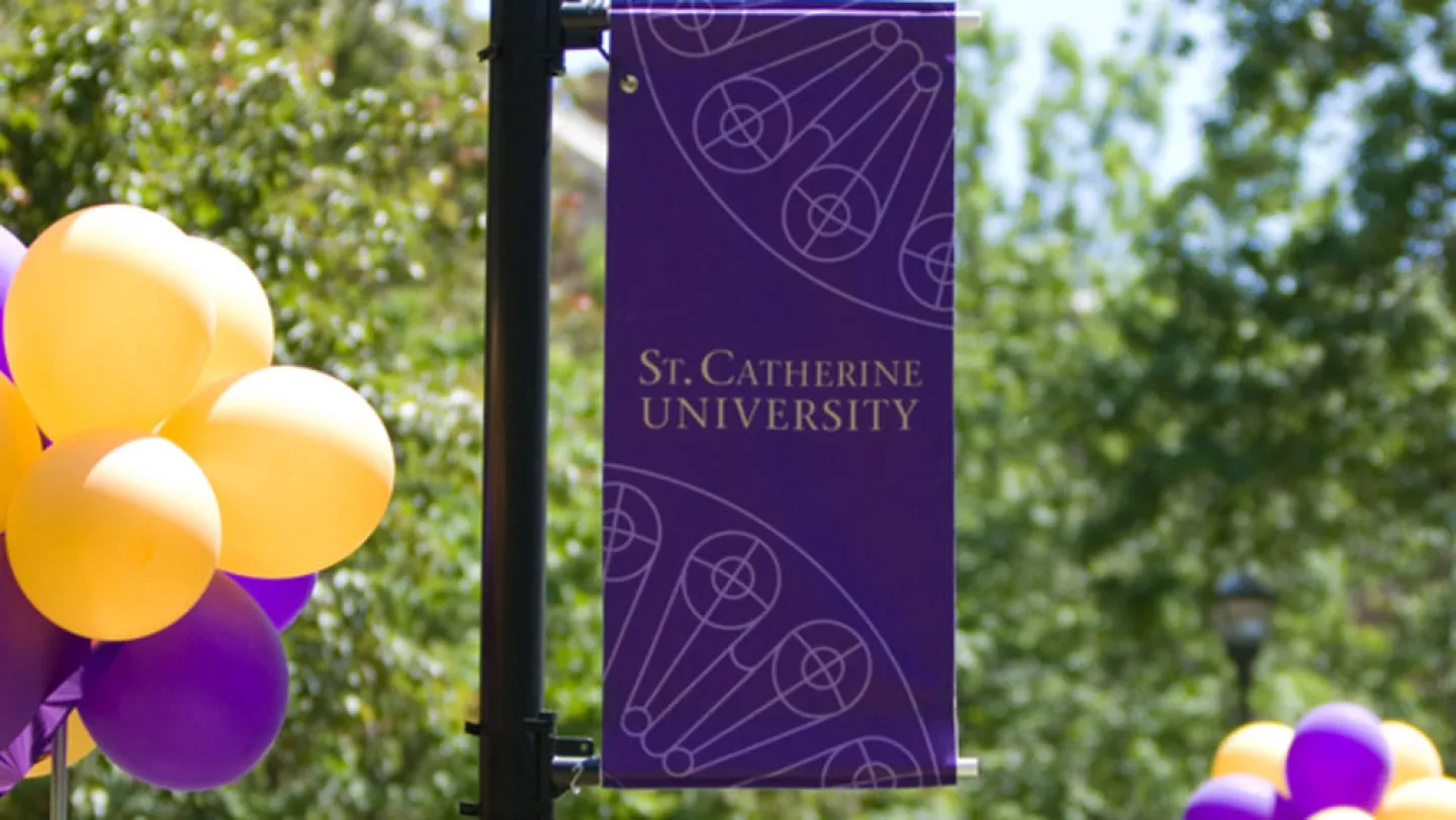 St. Catherine University banner