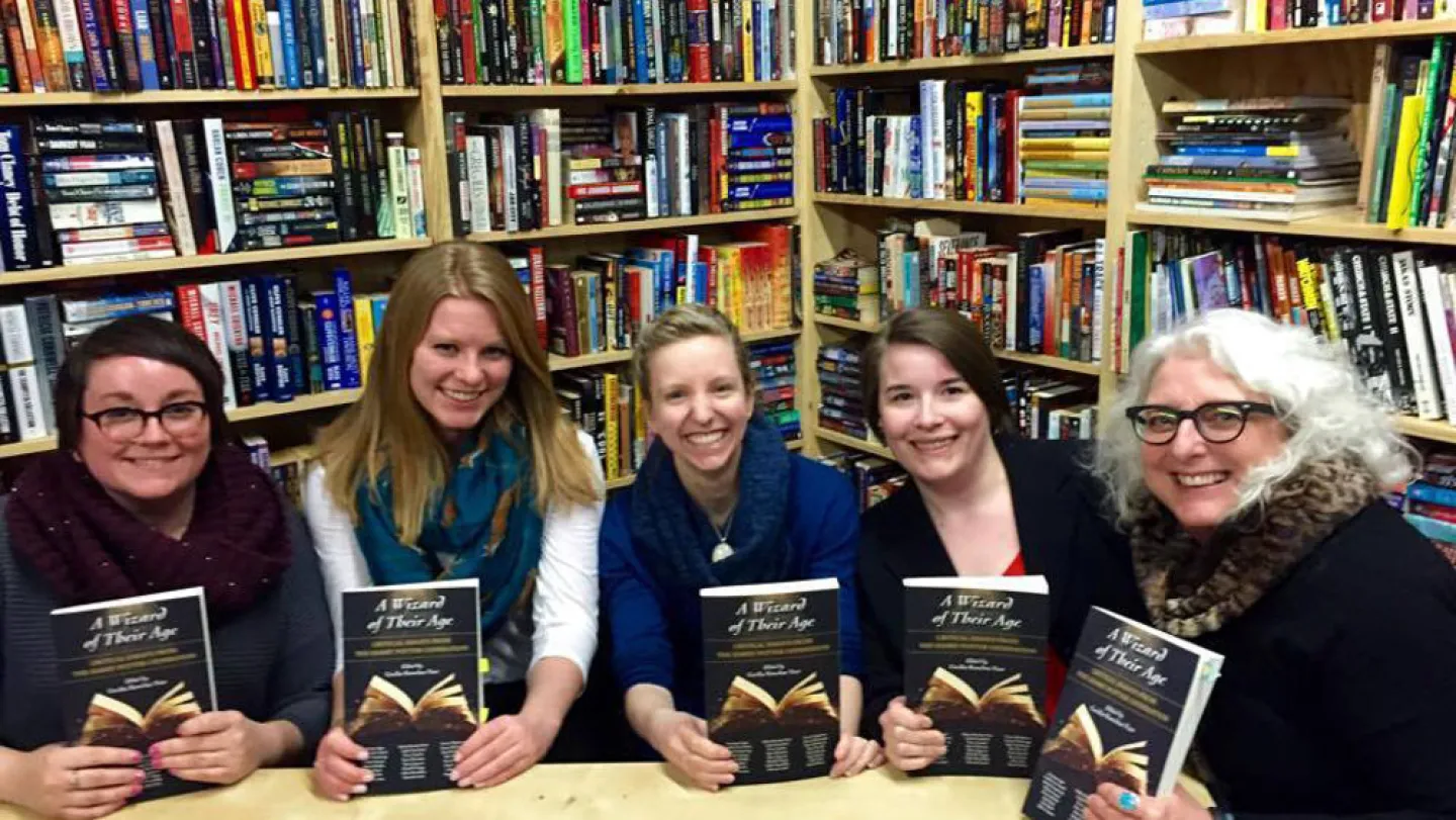 Cecilia Konchar Farr and former students
