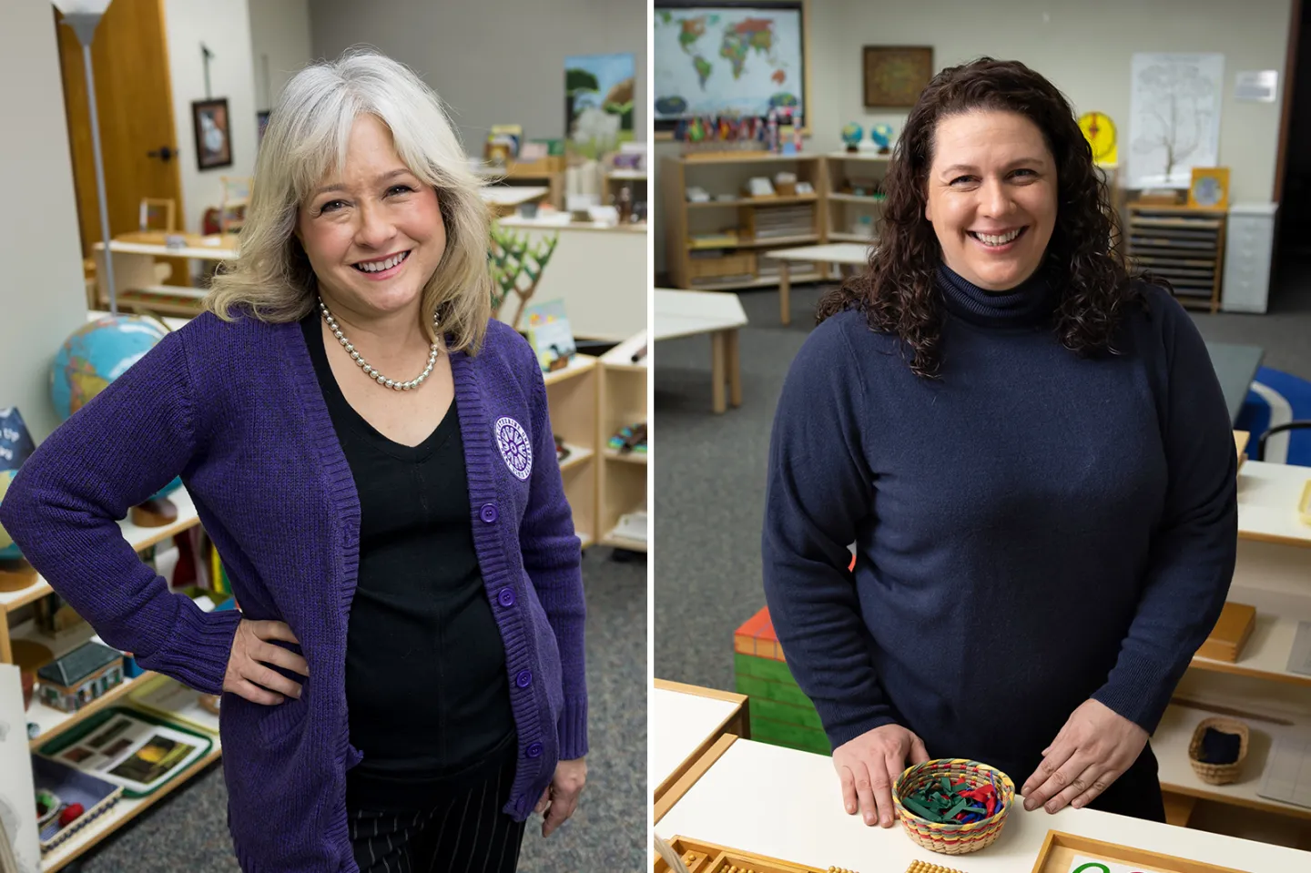 Teresa Ripple (left) and Sarah Hassebroek (right)