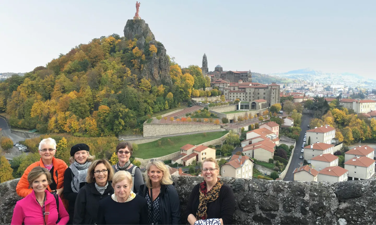 Group photo in France