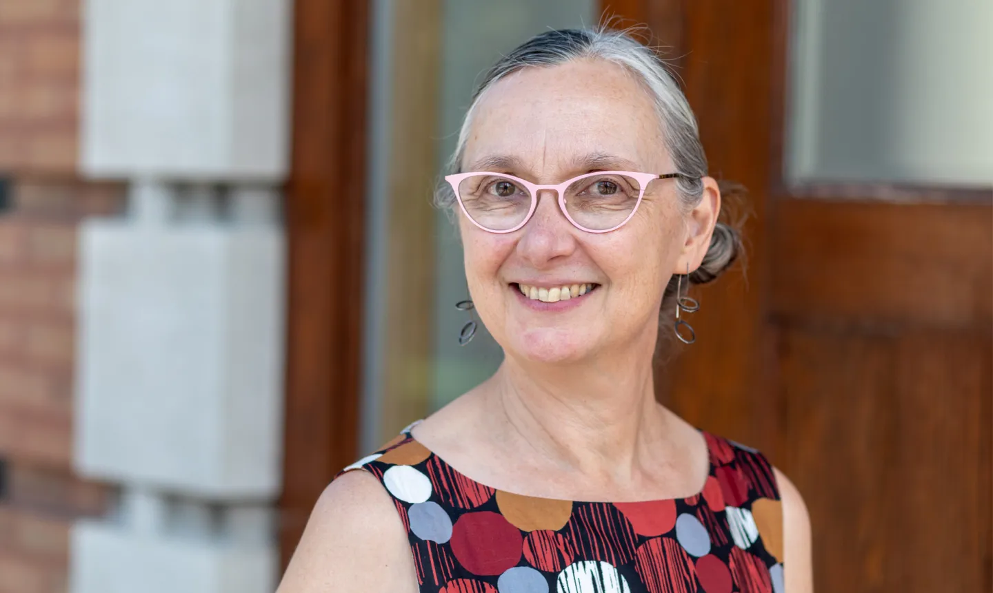 Ceramics professor Rudquist