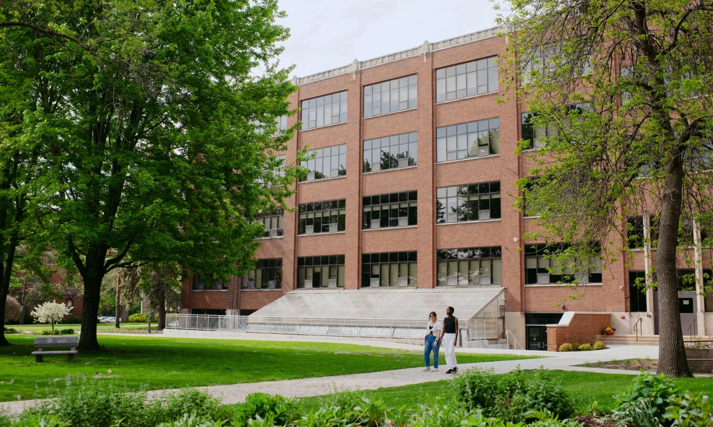 Photo of the Mendel building.