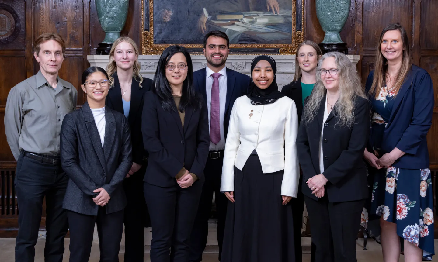 Faculty and students involved in this year's Innovation Scholars program.