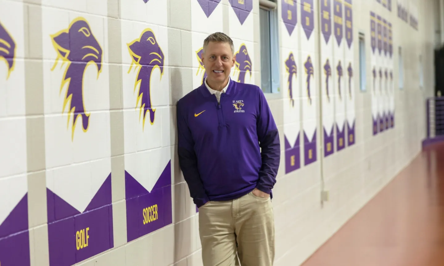 Eric Stacey in the Butler Center