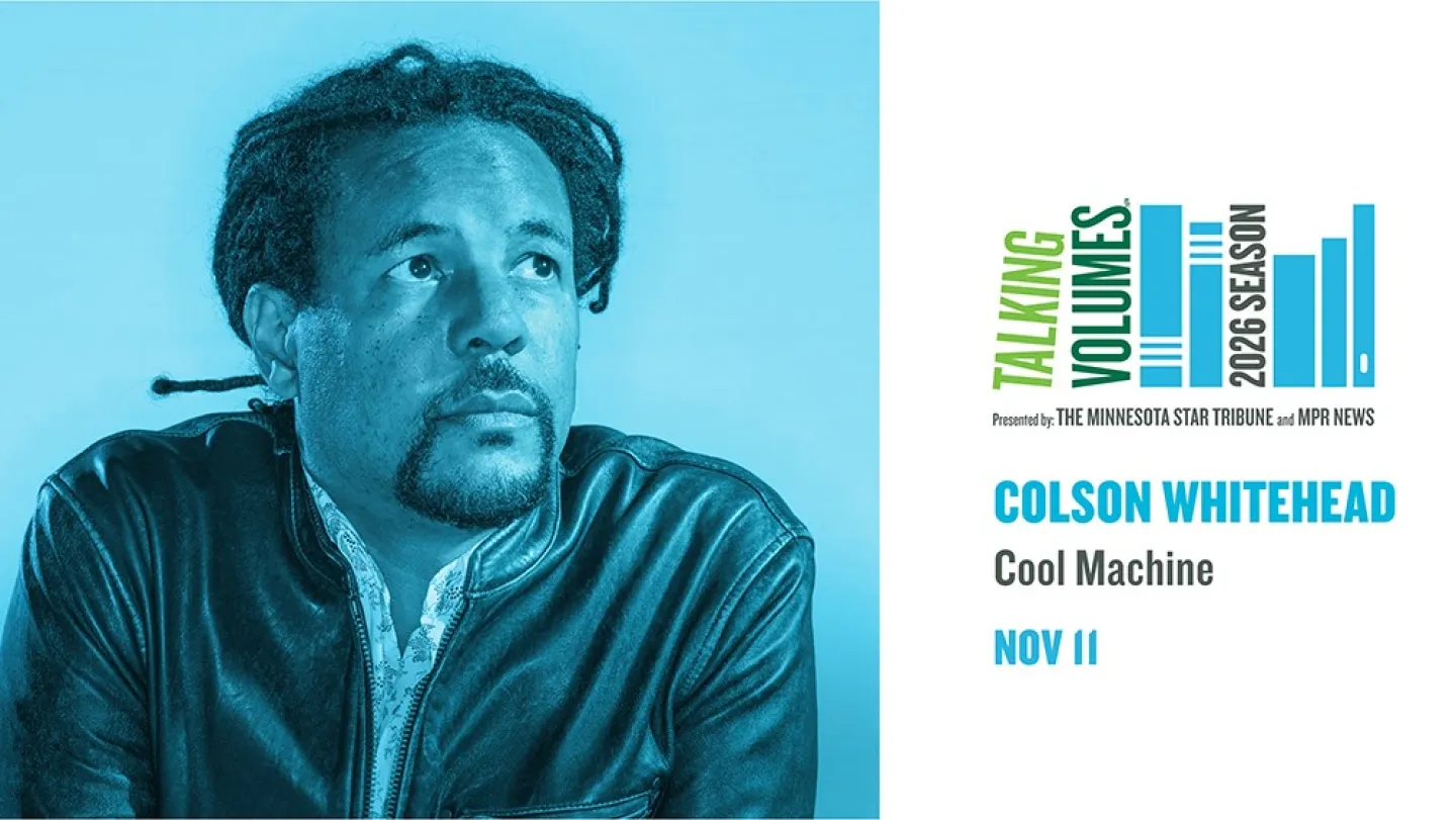 Portrait of Colson Whitehead for Talking Volumes 