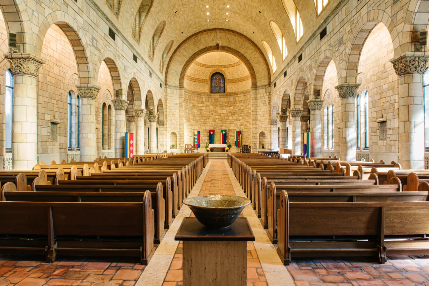 Interior photo of Our Lady of Victory Chapel