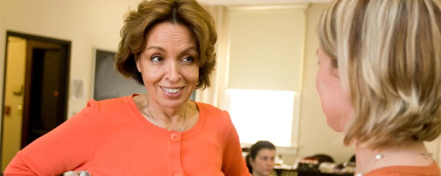 Nasrin Jewell, "Founding Mother" of St. Kate's economics department