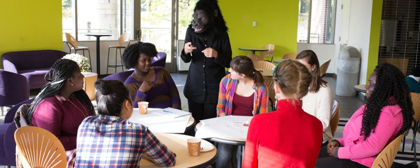 January 2016 - St. Kate’s gears up for the Guerrilla Girls Twin Cities Takeover