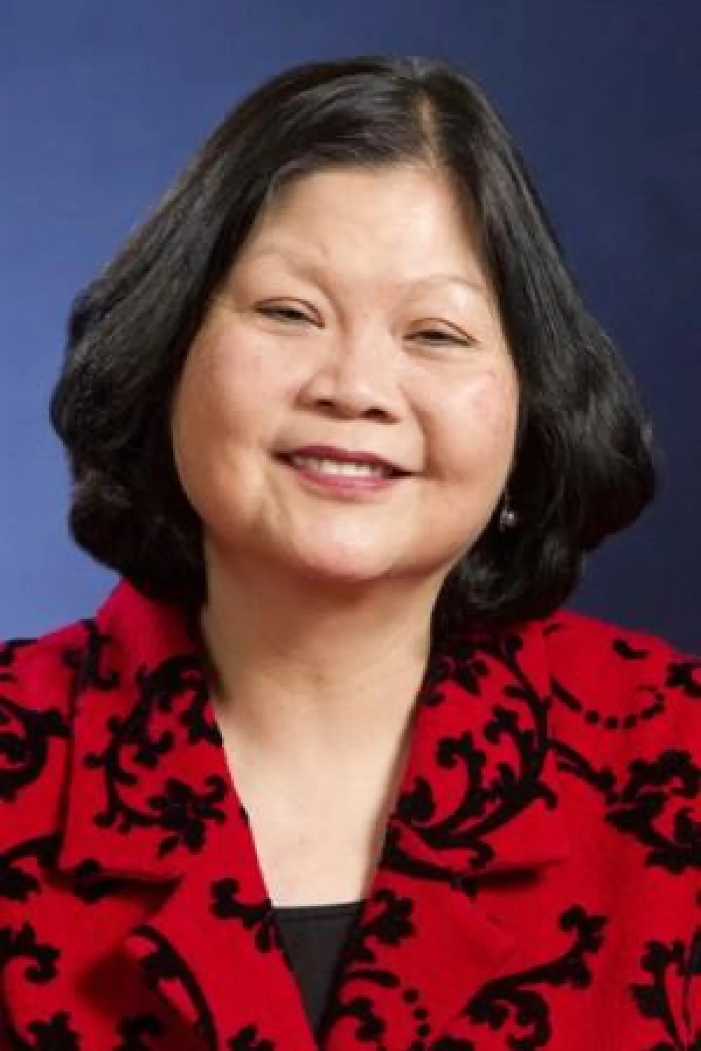Carolyn Woo, Ph.D., president and CEO of Catholic Relief Services, received the sixth annual Myser Initative on Catholic Identity award at St. Kate's. April 2012. Photo submitted